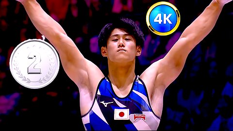 橋本 大輝DAIKI HASHIMOTO🇯🇵🥈Floor Event Final 2022 Liverpool Worlds (NBC.4K)