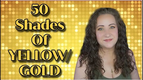 50 Shades Of YELLOW and GOLD Project Pan INTRO | Jessica Lee