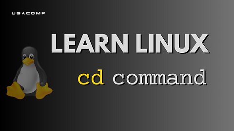 Using the cd command to navigate through Linux Directories