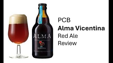 PCB Alma Vicentina Red Ale Review