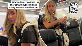 JetBlue passenger clashes with fellow flier over 'stolen' Apple charger: 'Is it stealing if you give it back?'