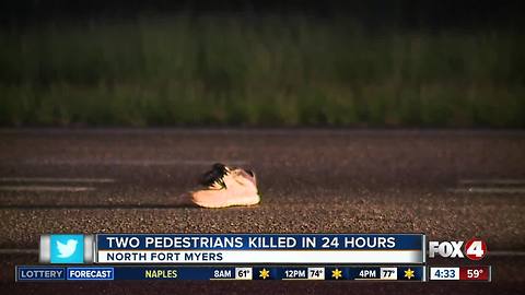 Pedestrian hit and killed in North Fort Myers Wednesday night