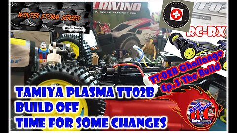 Tamiya Plasma Edge II - TT02B Challenge - @Rcprescription Ep.3 - The Build 14 to 34