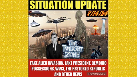 SITUATION UPDATE 7/14/24 - Trump & Biden Debate, Nato At War, Blackout Imminent, Biden Exposed