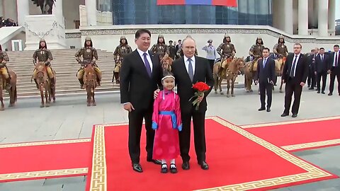 "Soldiers of Genghis Khan" welcomed Putin in Mongolia - lavish reception of the Russian president