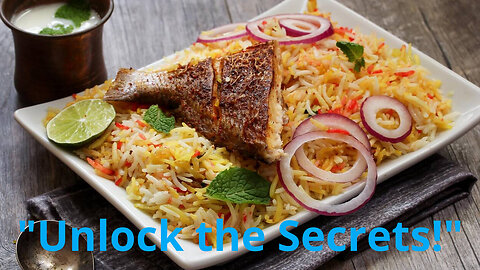 Unlock the Secrets of kabsa Rice with Fish!