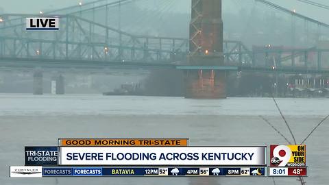 Kentucky governor declares state of emergency due to flooding