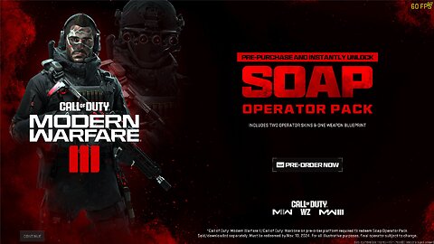 Soap Operator Bundle - Pre-order Pack - Modern Warfare III