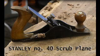 STANLEY No. 40 Scrub Plane