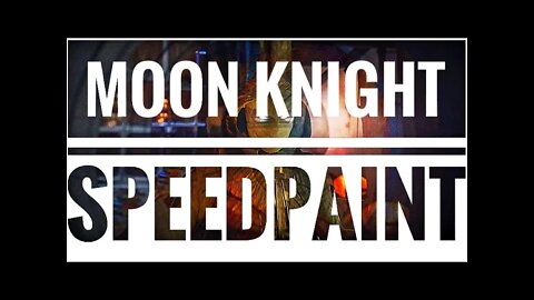 SHORTS speedpaint: 🌙 Moon Knight timelapse #shorts