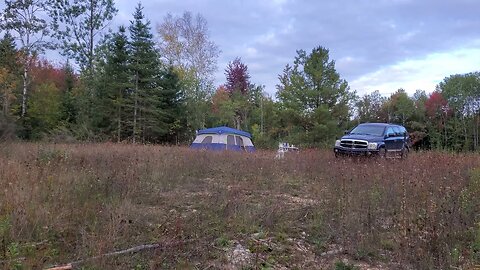 Dispersed Camping in Alpena county Michigan Coordinates 45.18404, -83.66530