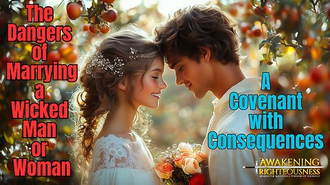 The Dangers of Marrying a Wicked Man or Woman: A Covenant with Consequences Awakening Righteousness