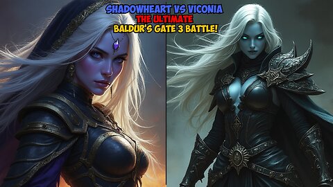 Shadowheart vs Viconia: The Battle for Your Soul #baldursgate3game