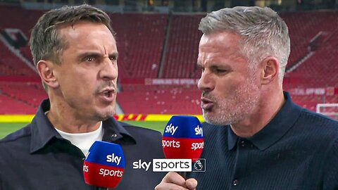 "What are you talking about?!" | Carra and Nev HEATED argument over Man United 😡