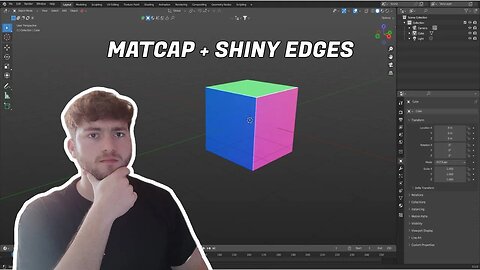 MATCAP + SHINY EDGES