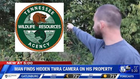 Tennessee Man finds hidden TWRA camera on his property