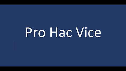 Pro Hac Vice explained