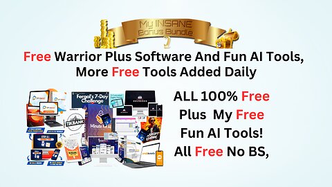 Free Warrior Plus Software And Free Fun AI Tools,