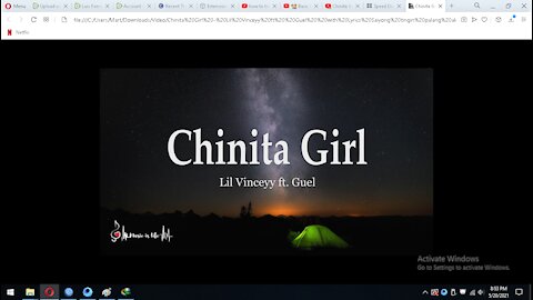 Chinita Girl - Lil Vinceyy ft Guel with Lyrics Saiyong tingin palang ako ay natunaw na