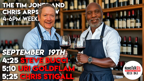 The Tim Jones and Chris Arps Show 09.19.2024 Steve Bucci | Uri Goldflam | Chris Stigall