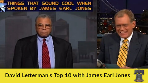 David Letterman's Top 10 with James Earl Jones