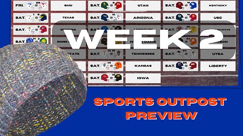 Michigan Host Texas, PrimeTime Buffs Play Nebraska, Week 2 Preview, & CFB X News