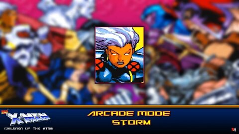 X-Men: Children of The Atom: Arcade Mode - Storm ⛈