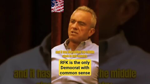 RFK JR is the only Democrat with common sense #shorts