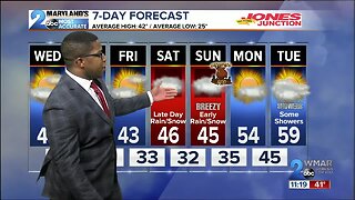 WMAR-2 News Weather at 11