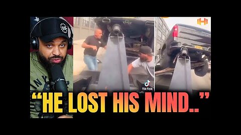 Guy Tries to STEAL his TRUCK back from REPO MAN Then This Happens 🤯