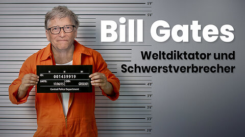 Bauernvernichter Bill Gates – der Weltdiktator mit dem Profil eines Schwerstverbrechers.