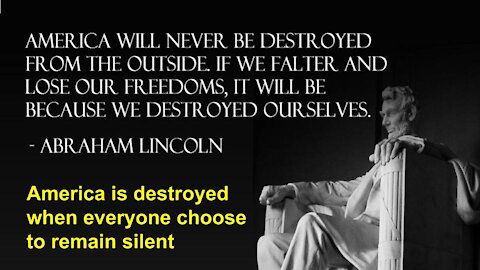 When you choose to be silent...