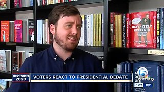 Voters react to presidential debate