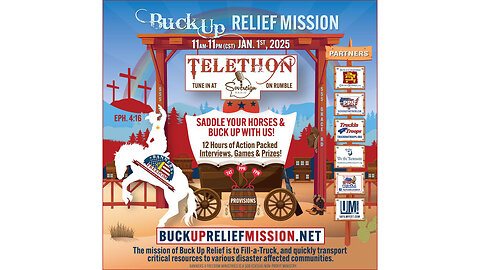 Sovereign Radio Buck Up Relief Mission New Year’s Day Telethon