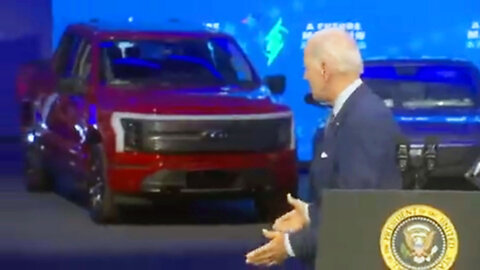 Joe Biden Confused and Lost At Detroit Auto Show