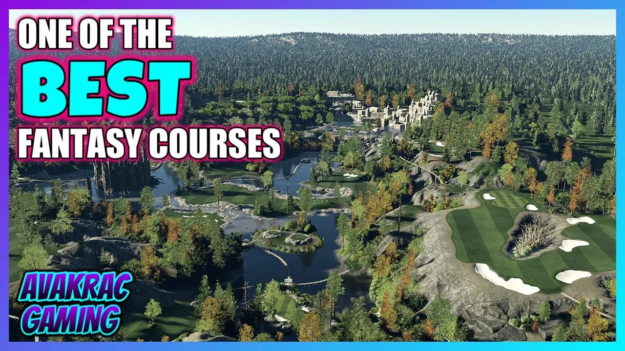 One Of The Best Fantasy Courses PGA TOUR 2K23 Playthrough One Of The Best Fantasy Courses PGA TOUR 2K23 Playthrough