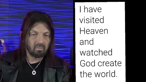 Robin Bullock lies about visiting Heaven and watching God create the earth.