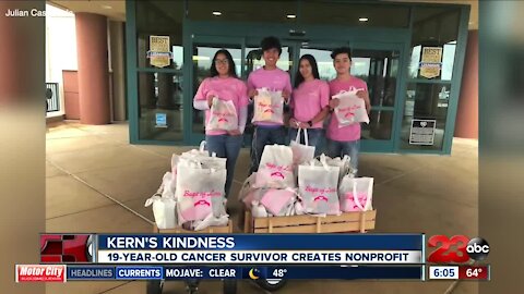 Local 19-year-old cancer survivor creates nonprofit