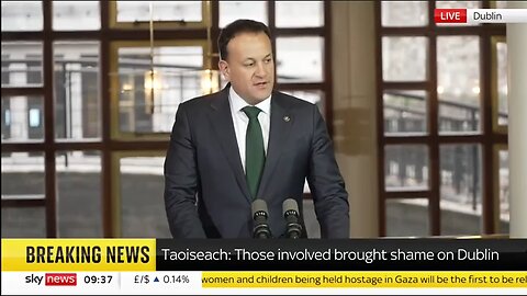 The PM of Ireland condemns Irish people for protesting endless invasion and violent attacks