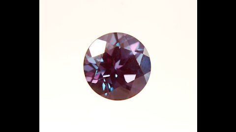 Lab Created Alexandrite – Chrysoberyl Round Brilliant