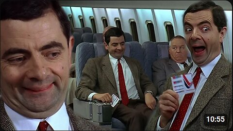 Mr Bean travels to AMERICA