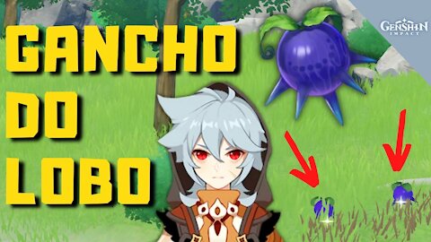 Rota de farm de Gancho do Lobo (Wolf Hook) - Genshin Impact