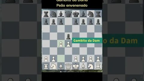 CUIDADO GAMBITO DA DAMA COM PEÃO ENVENENADO