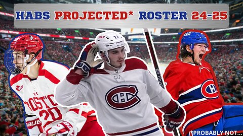 A REALLY TOO SOON 2024-25 ROSTER DISCUSSION FOR THE HABS