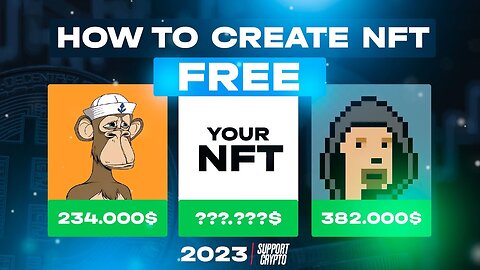 How to create a FREE NFT in 2024 in 2 minutes | Create and sell your NFT!