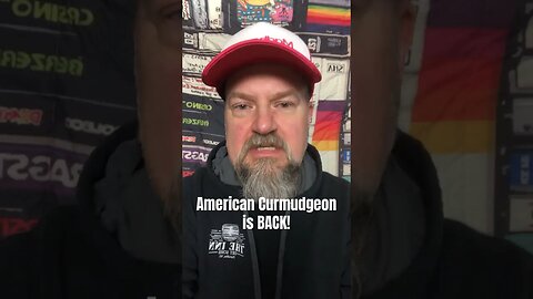 AMERICAN CURMUDGEON IS BACK!! #imback #imbackagain #american #angry #curmudgeon #hate