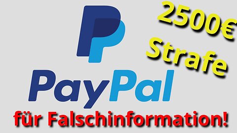 Reaktion! Paypal Fiasko in den USA - Leak der AGB