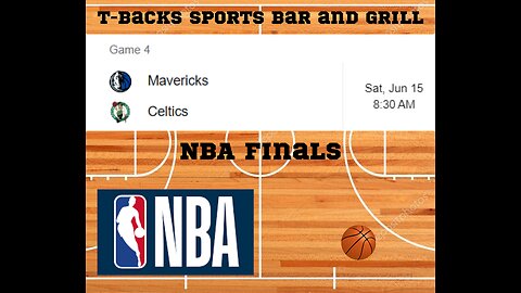 T-Backs Sports Bar and Grill Sports Schedule and Pizza special for Saturday June 15, 2024