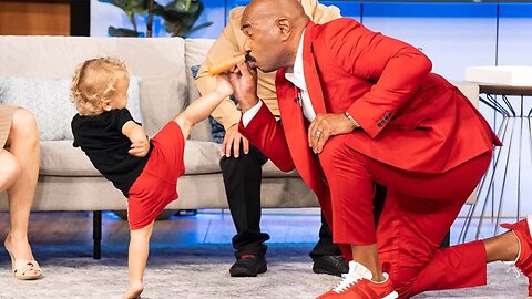 1-Year-Old Superbaby Is a Kickboxing Pro! 🥋👶 I Steve Harvey