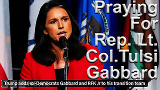 Praying For Tulsi Gabbard 🙏 Trump 2024 🙏 Praying From Rep. Lt. Col. Tulsi Gabbard